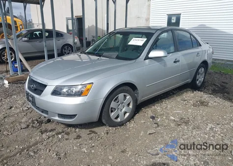 2007 Hyundai Sonata Gls z USA, uszkodzony, nr VIN 5NPET46C47H252188